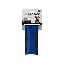 Avis Mascow Collier pour Chien Bleu Noir PVC Gel 6,5 x 1 x 45 cm Réfrigérant (4 Unités)