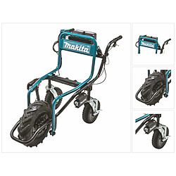 Makita DCU180Z Brouette sans fil 130Kg 3,5km/h 18V Solo - sans bac, sans batterie, sans chargeur