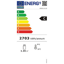 Vitrine Réfrigérée 4 Faces - 270 L - Polar pas cher