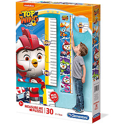 Clementoni- Measure Me-Top Wing-30 pièces-mètre Puzzle Enfant-fabriqué en Italie, 3 Ans et Plus, 20332, Multicolore