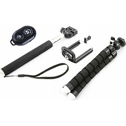 Xrec Selfie Stick Zestaw Selfie 4w1 / Statyw Elastyczny/Pilot/Monopod/Uchwyt Na Telefon/Smartfon 