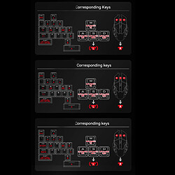 Universal Convertisseur clavier et souris, fonction Turbo, clavier, souris et convertisseur de jeu filaires, Combo pour PS, Xbox, Switch pas cher