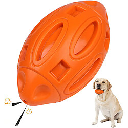 Jouet Chien Indestructible, Jouet à mâcher pour Chien Balle Sonore en Caoutchouc Jeux pour Chien Jouet pour Chiens Moyens et Grands