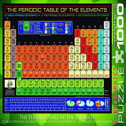 Acheter Eurographics Puzzle Le Tableau périodique des éléments (1000 pièces)