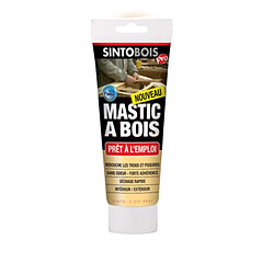 Sinto Mastic à bois Prêt à l'emploi Bois Clair Tube de 400 grammes - 39900