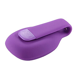 Wewoo Bracelet Violet pour Fitbit Zip Montre Smart Style Clip Silicone, Taille: 5.2x3.2x1.3cm pas cher