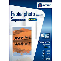 Avery - 60 Photo Brillantes A6 200g/M2