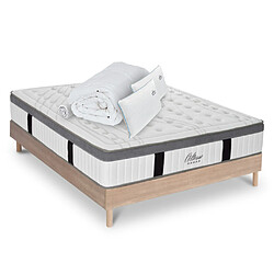 MAISON AUBERTIN Prêt à dormir Altesse 140x190 + sommier bois