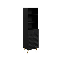 Habitat Et Jardin Buffet haut Temerra 50 x 42 x 177 cm - Noir