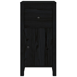 Acheter vidaXL Buffet Noir 40x35x80 cm Bois massif de pin