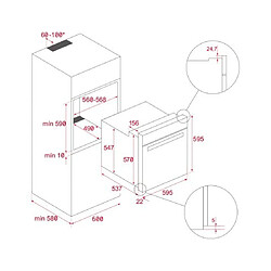 Acheter Four à pyrolyse Teka 111000008 70 L 3552W A+ 3552 W 70 L 71 L