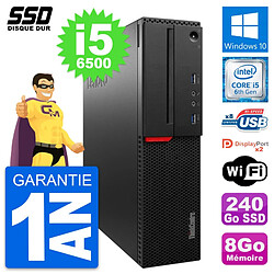 PC Lenovo ThinkCentre M800 SFF Intel i5-6500 RAM 8Go SSD 240Go Windows 10 Wifi · Occasion 