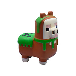 Joy Toy Minecraft - Figurine anti-stress Mega Squishme Lama 15 cm