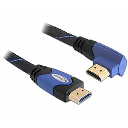 DeLOCK 82955 Câble HDMI 1.4 1 m Bleu 