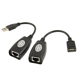 Wewoo Prolongateur USB vers RJ45 de 50 m par câble Cat5e