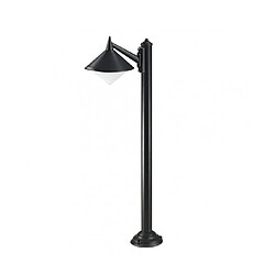 Luminaire Center Lampadaire noir de jardin Sera 1 Ampoule Hauteur 114 Cm