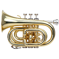 Classic Cantabile Brass TT-400 B-trompette de poche en laiton