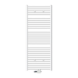 LuxeBath Radiateur de salle de bain Sahara 750 x 1800 mm, blanc, droit avec raccord central