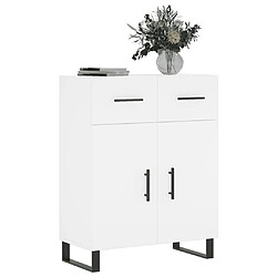 Avis Maison Chic Buffet,Meuble de Rangement,commode pour salon,Cuisine blanc 69,5x34x90 cm bois d'ingénierie -MN61832