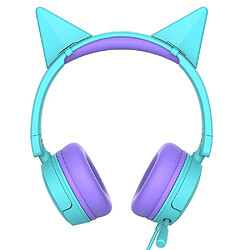 Universal Casque d'oreille léger pliable pour enfants (vert)