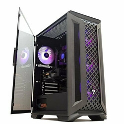 Boîtier ATX semi-tour Tempest TP-ATX-CS-MI Noir 