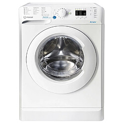 Lave-linge hublot 7kg 1400 tours/min blanc - BWA71452WFRN - INDESIT