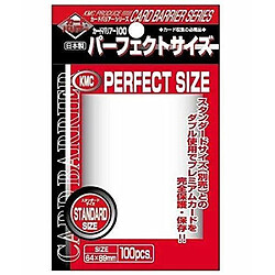 Kmc Perfect Barrier Card Sleeves (100 Piece) Clear 64 x 89mm