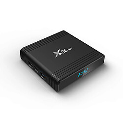 Acheter X96 Air Smart TV Box Android 9.0 8K décodage vidéo Amlogic S905X3 2 Go / 16 Go UHD 4K lecteur multimédia 2.4G WiFi 100M LAN