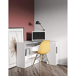 Mpc Bureau d'angle blanc 94 x 74,2 x 94 cm (LxHxP)