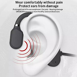 Universal Casque Bluetooth sans fil Grey-Bone pas cher