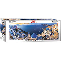 EuroGraphics Santorini Grèce Puzzle 1000 pièces, 13 x 39 