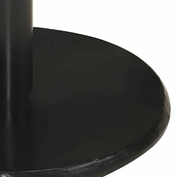 vidaXL Tabourets de bar lot de 2 marron cuir véritable pas cher