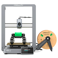 Creality Ender-3 V3 Imprimante 3D, mise à niveau automatique, vitesse max. 600 mm/s, extrudeuse double