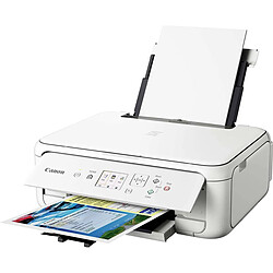 CANON Imprimante jet d'encre multifonction 3en1 TS5151 Blanche