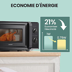 Avis COMFEE Four micro-ondes 19L 700W Noir