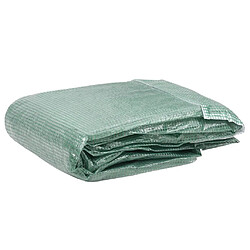 vidaXL Couverture de remplacement de serre (18 m²) 300x600x200 cm Vert