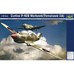 Curtiss P-40 B Warhawk - 1:48e - Trumpeter