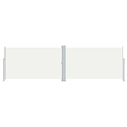 Maison Chic Auvent latéral rétractable de balcon | Store extérieur | Auvent solaire Crème 180x600 cm -GKD40392