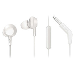 Acheter Philips 3000 series TAE4105WT/00 écouteur/casque Avec fil Ecouteurs Appels/Musique Blanc