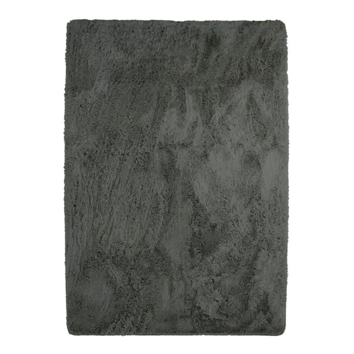 Thedecofactory NEO YOGA - Tapis lavable à base fine et souple extra doux gris foncé 225x340