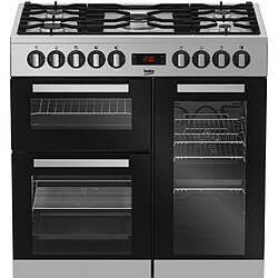 Piano de cuisson gaz 170l 5 feux inox - ps235315dx - BEKO