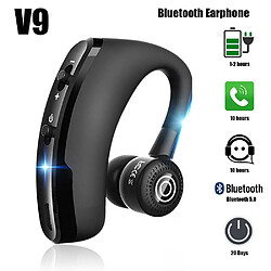 GUPBOO Casque V9 Casque d'écoute compatible Bluetooth Micro antibruit sans fil Audio stéréo de haute qualité 