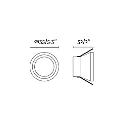 Faro Barcelona Ventilateur de plafond LED foncé avec moteur à courant continu, 3000K