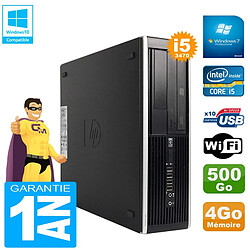 PC HP Compaq Pro 6300 SFF I5-3470 RAM 4Go Disque 500Go Graveur DVD Wifi W7 - Occasion