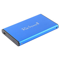 Wewoo Disque dur Externe 500GB Boîtier de mobile à interface super rapide USB 3.0, 500 Go (2,5 pouces) (Bleu)