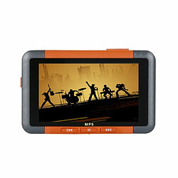 Lecteur Mp4 Mp5 Écran Hd 3,5 Pouces Usb 3.0 Transmission Haute Vitesse Fm Mic Enregistrement E-Book Affichage Vidéo Orange 