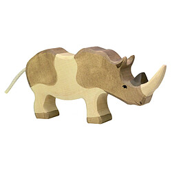 Figurine Holztiger Rhinocéros