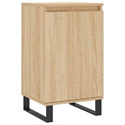 Maison Chic Ensemble de 2 Buffets,commode,console pour rangement chêne sonoma 40x35x70 cm bois d'ingénierie -MN34317 pas cher