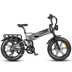 Vélo électrique SAMEBIKE RS-A02 - moteur 750W batterie 48V17AH autonomie 55KM frein à disque hydraulique - Gris 