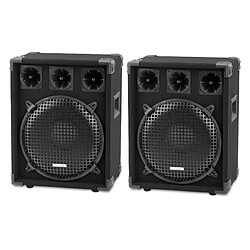 McGrey DJ-1222 Enceintes Party basement / DJ Paire 2 x 600W 